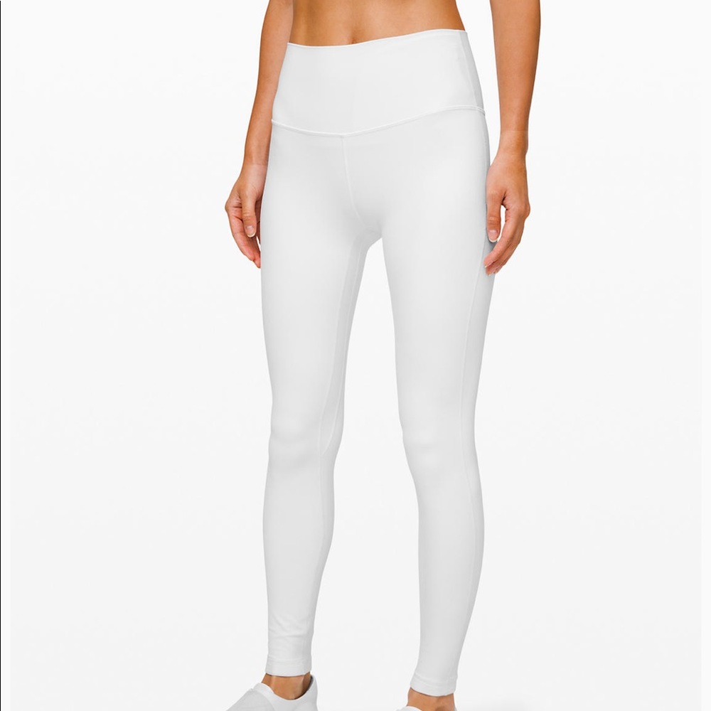 Lululemon White Align Pant 28” Size 6